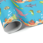 Onder het Zee Verpakking papier (Rol Hoek)