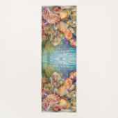 Onder het Zee visschelpen Yogamat (Achterkant)