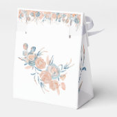 Onder het Zee Waterverf Baby shower Bedankdoosjes (Achterkant)