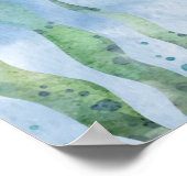 Onder het Zee Welcome Sign Poster Board (Hoek)