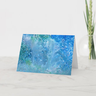 Onder het Zee Wenskaart van Iris Grace Bedankkaart