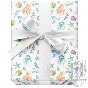 Onder het Zee Wrapping Paper Cadeaupapier