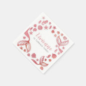 Onder het Zee Zeemeermin Servet (Hoek)