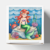 Onder het Zee Zeemeermin Verjaardagsfeest Bedankdoosjes (Bovenkant)