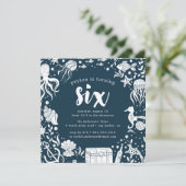 Onder het Zee | Zesde uitnodiging van de partij (Staand voorkant)