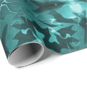 Onder het zeewier... cadeaupapier (Rol Hoek)