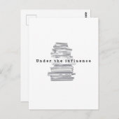 Onder invloed briefkaart (Voorkant / Achterkant)