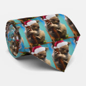 Onder Kerstmis Koala Stropdas (Opgerold)
