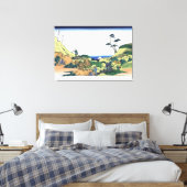 Onder Meguro Canvas Afdruk (Insitu (Slaapkamer))