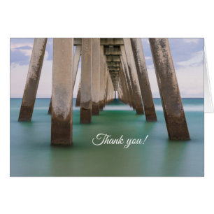 Onder Navarre Beach Pier Bedankkaartje