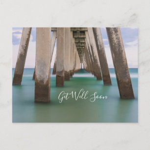 Onder Navarre Beach Pier Beterschap Kaart