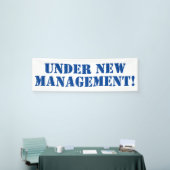 Onder Nieuw Beheer Spandoek (Beurs)