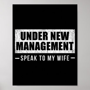 Onder Nieuwe Leiding Praat Met Mijn Vrouw  Poster