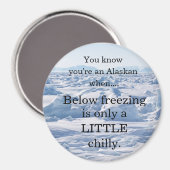 Onder nul.... magneet (Voorkant / Achterkant)