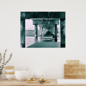 Onder pier 60 poster (Keuken)