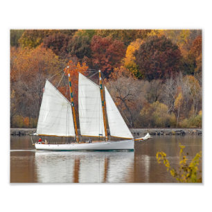 Onder Sail Foto Afdruk