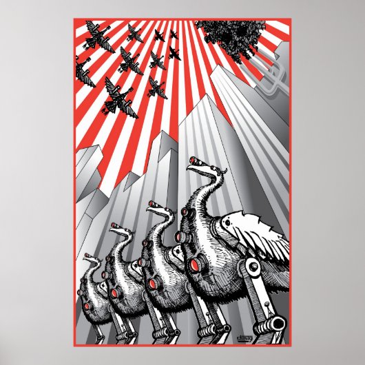 Onder Surveillance kolossal Print (Voorkant)