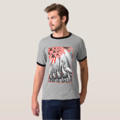 Onder Surveillance Ringer T-Shirt (Voorkant volledig)