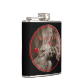 Onder Uw Valentijn Spell Heupfles (Rechts)