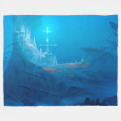 ONDER WATER FLEECE DEKEN (Voorkant (Horizontaal))