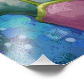 Onder water foto afdruk (Hoek)