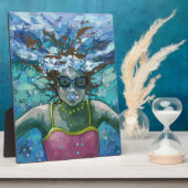 Onder water fotoplaat (Zijkant)