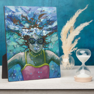 Onder water fotoplaat