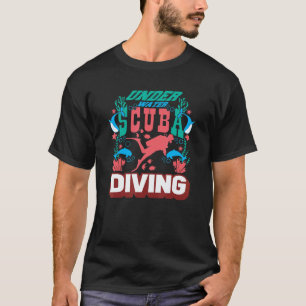 Onder water Scubapro duikuitrusting instructeur sc T-shirt