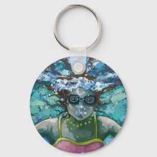 Onder water sleutelhanger