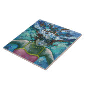 Onder water tegeltje (Zijkant)