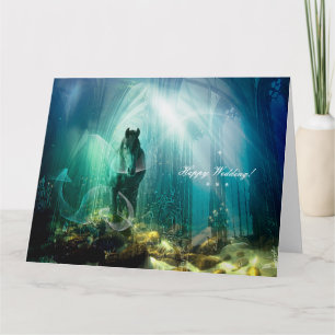 Onder water - Wenskaart Kaart