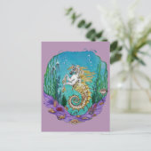 Onder WaterHorse Briefkaart (Staand voorkant)