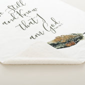 Onder Zijn vleugels, Psalm 46 Sherpa Deken (3/4)