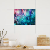 Onderaan de druk van de Empyrean Stream Poster (Keuken)