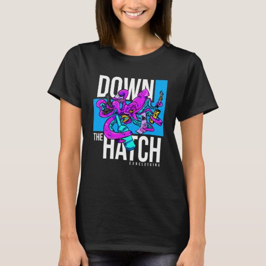 Onderaan de hatch t-shirt (Voorkant)