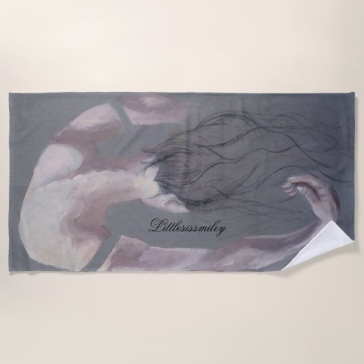 Onderaan de keuken strandlaken (Voorkant)