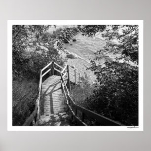 Onderaan de Stappen Poster