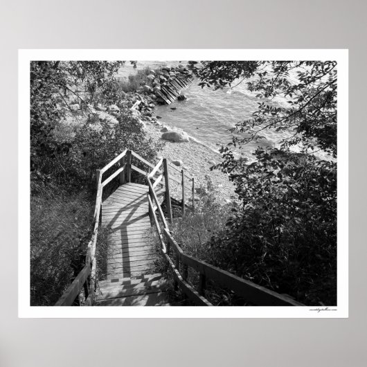 Onderaan de Stappen Poster (Voorkant)