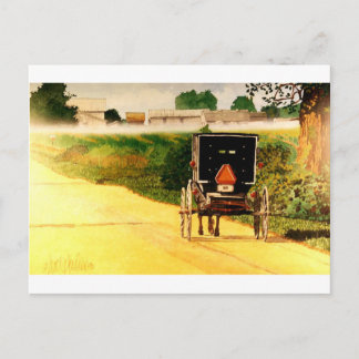 Onderaan de Weg Briefkaart