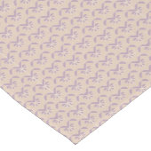 Onderaan het lavenderpatroon korte tafelloper (Hoek)