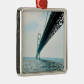 Onderaan het Mackinac Bridge-keramisch Ornament (Rechts)