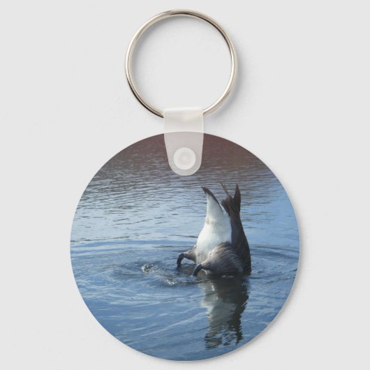 Onderaan staat omhoog sleutelhanger (Voorkant)