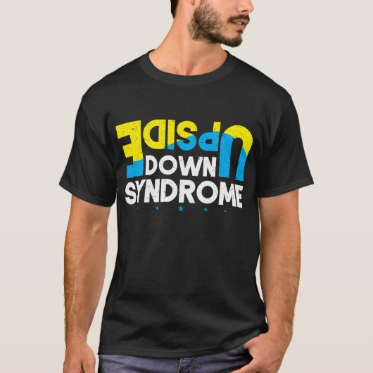 Onderaan Syndrome Bewustmaking Speciaal Onderwijs T-shirt (Voorkant)