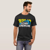 Onderaan Syndrome Bewustmaking Speciaal Onderwijs  T-shirt (Voorkant volledig)