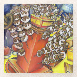 Onderafdeling Ruimte en handel Glazen Onderzetter