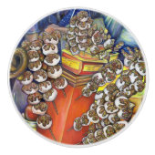 Onderafdeling Ruimte en handel Keramische Knop (Voorkant)