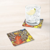 Onderafdeling Ruimte en handel Vierkante Kartonnen Onderzetter (Insitu)