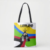 Onderbar samisk ontwerp draagtas (Voorkant)