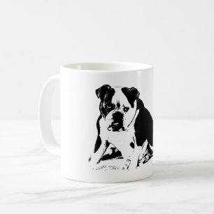 Onderbeet Attitude, Bold B&W Koffiemok