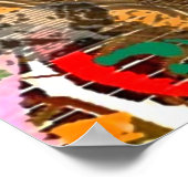 Onderbewuste dromen digitale collage door het KEB- Poster (Hoek)